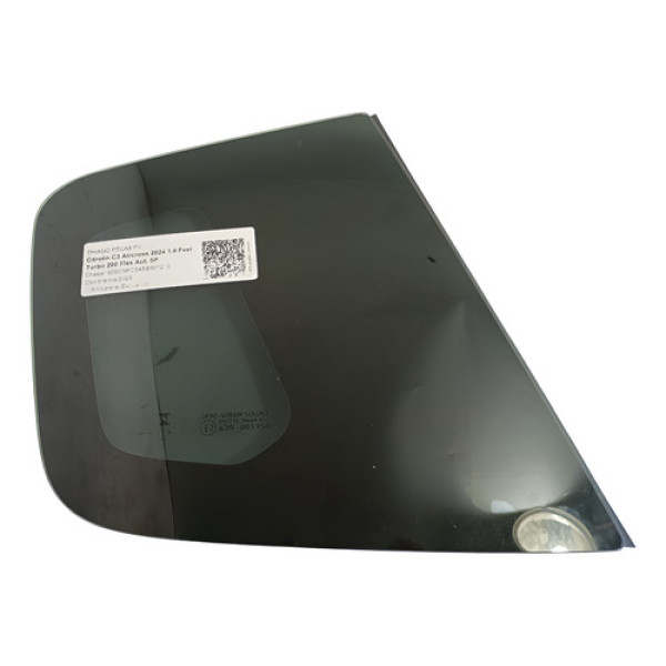 Vidro Lateral Traseiro Esquerdo Citroen C3 Aircross 2023/..