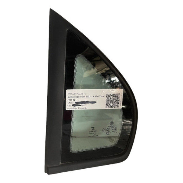 Vidro Porta Traseira Esquerda (fixo) Gol Voyage G5 G6 G7 G8