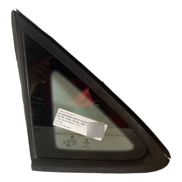 Vidro Lateral Traseiro Esquerdo Virtus 2018/