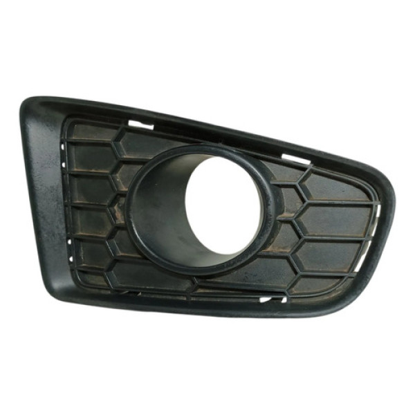 Grade Moldura Milha Esquerdo Sandero 2012 A 2014 Preto Esquerdo