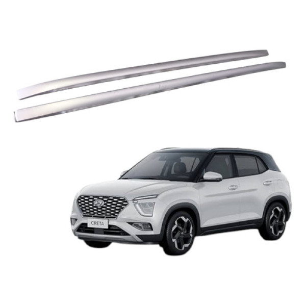 Rack Teto Bagageiro Longarina Creta 2022 A 2025