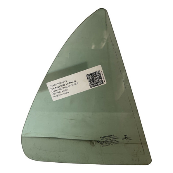 Vidro Porta Traseira Direita (fixo) Argo Pulse 2018/