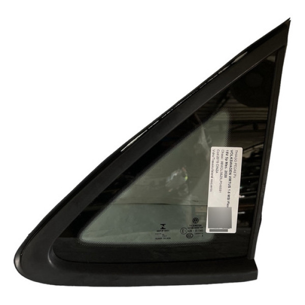 Vidro Lateral Traseiro Direito Virtus 2018/