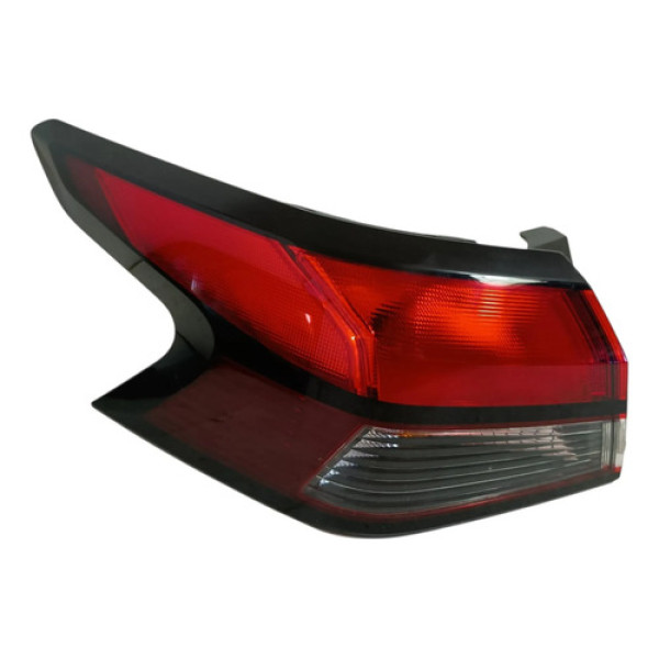 Lanterna Traseira Esquerda Versa 2021/ (canto) Esquerdo/motorista Vermelho