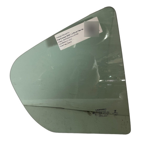 Vidro Porta Traseira Direita (fixo) Cronos 2018/