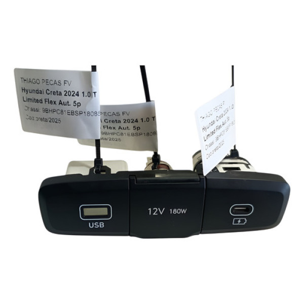 Moldura Tomada Usb Creta Tgdi 2025/