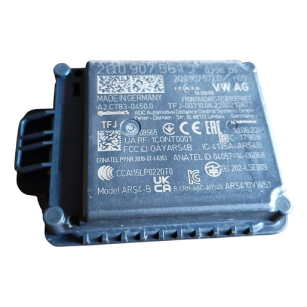 Módulo Sensor Distância Vw T-cross Polo 2q0907561j