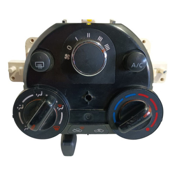 Comando Ar  Analógico Versa March Cromado 2012 A 2020 