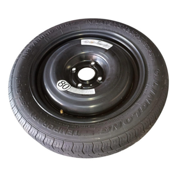 Roda Estepe T125/80 Aro 15 Citroen C3 2023 2024/.. Prateado