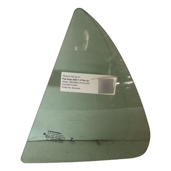 Vidro Porta Traseira Esquerda (fixo) Argo Pulse 2018/