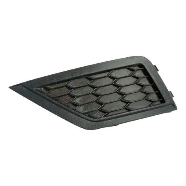 Grade Parachoque Esquerdo S/ Milha Gol G8 Saveiro G7 Preto Esquerdo