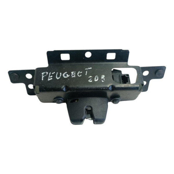 Fechadura Tampa Traseira Peugeot 208 2013 A 2020 C/ Suporte
