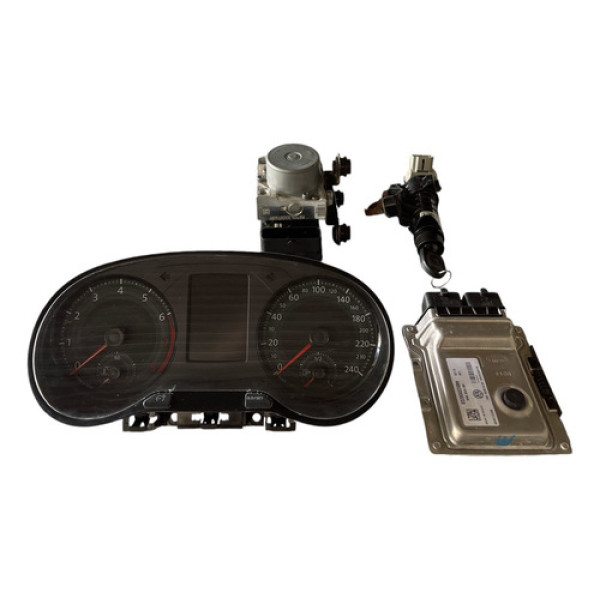 Kit Modulo Injeção Vw Saveiro 1.6 2019 C/chave