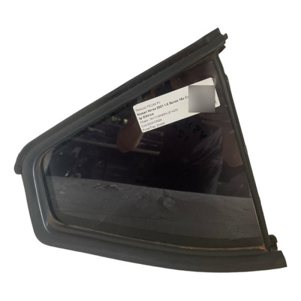 Vidro Porta Traseira Direita (fixo) Versa 2021/