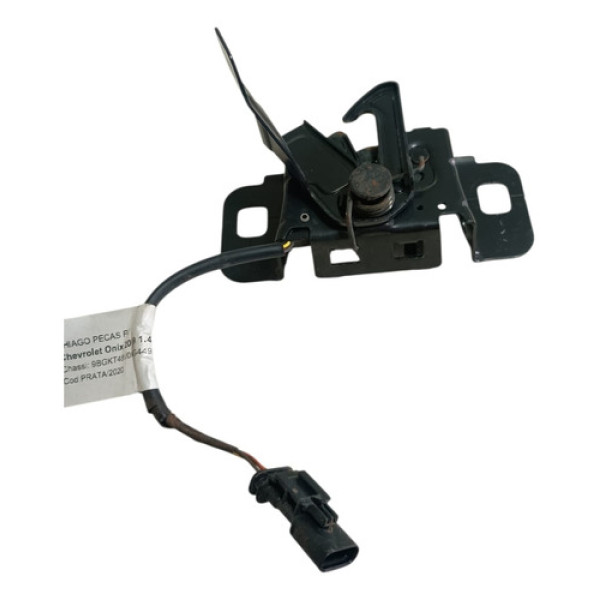 Fechadura Capo Dianteiro Onix 2017 2018 A 2020 Plug Grande