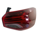 Lanterna Traseira Direita Onix Plus 2020 A 2025 Canto C/ Led Direito/passageiro Vermelho