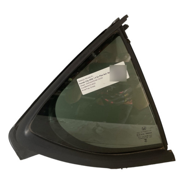 Vidro Porta Traseira Direita (fixo) City 2022/