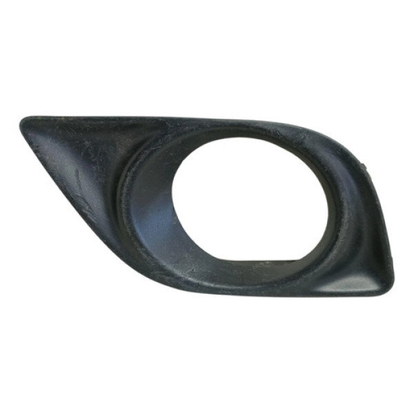 Grade Moldura Milha Esquerdo Versa 2012 2013  2014 Preto Esquerdo