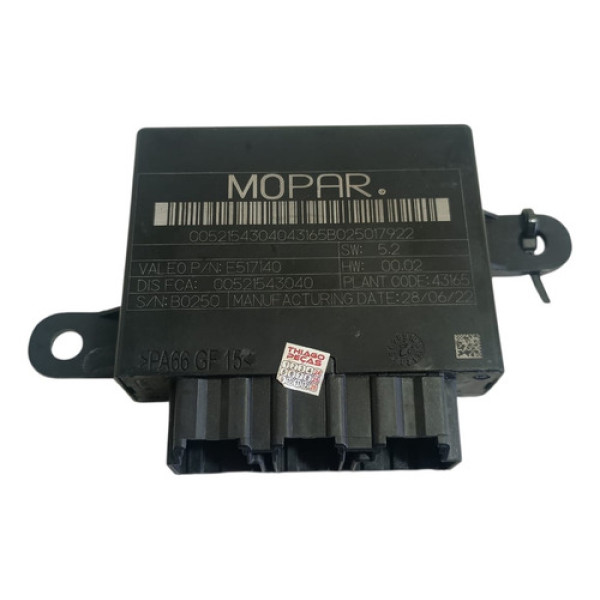 Modulo Sensor Estacionamento Fiat Pulse 2023  00521543040