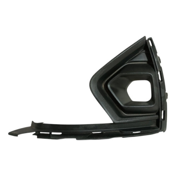 Grade Moldura Milha Esquerdo New Fiesta 2018 A 2019 Preto Esquerdo