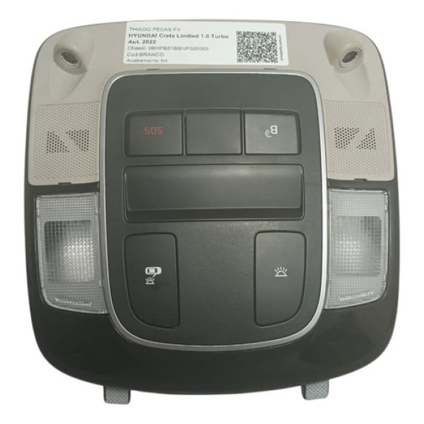 Luz Teto Cortesia Hyunda Creta 1.0 2022