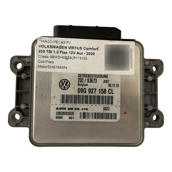 Modulo Cambio Polo Virtus T-cross Nivus 09g927158cl